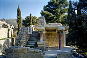 Creta - I propilei del palazzo di Cnosso. 